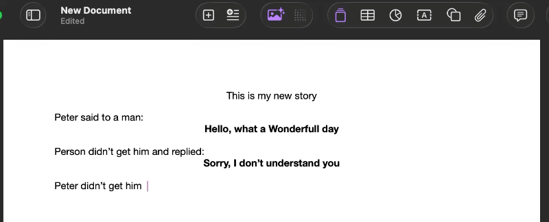 Replace selection in one keystroke — text swaps to translation in place